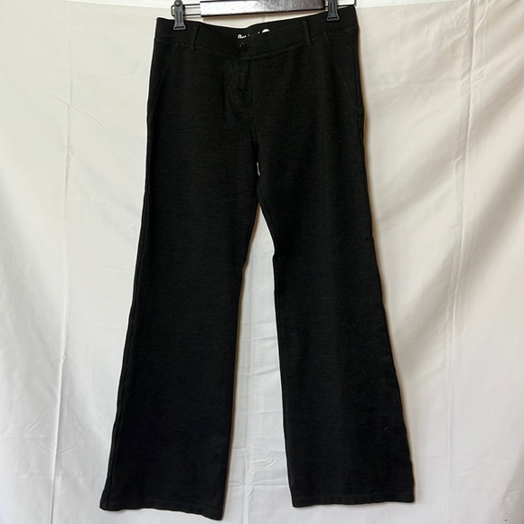 Betabrand Dark charcoal gray Sz MP yoga work pants - Picture 1 of 6